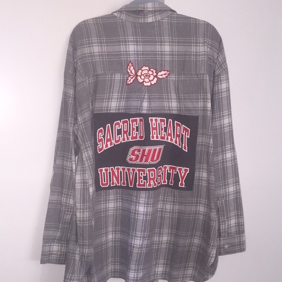 Sacred Heart University Flannel - Custom Made - Picture 1 of 6